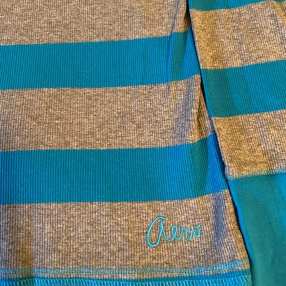 2/$40 Aeropostale Striped Stretch Sweater Ladies Size M NWT - Picture 3 of 8
